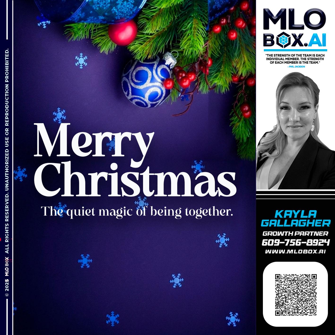 merry christmas - Kayla Gallagher -Mortgage Loan Officer