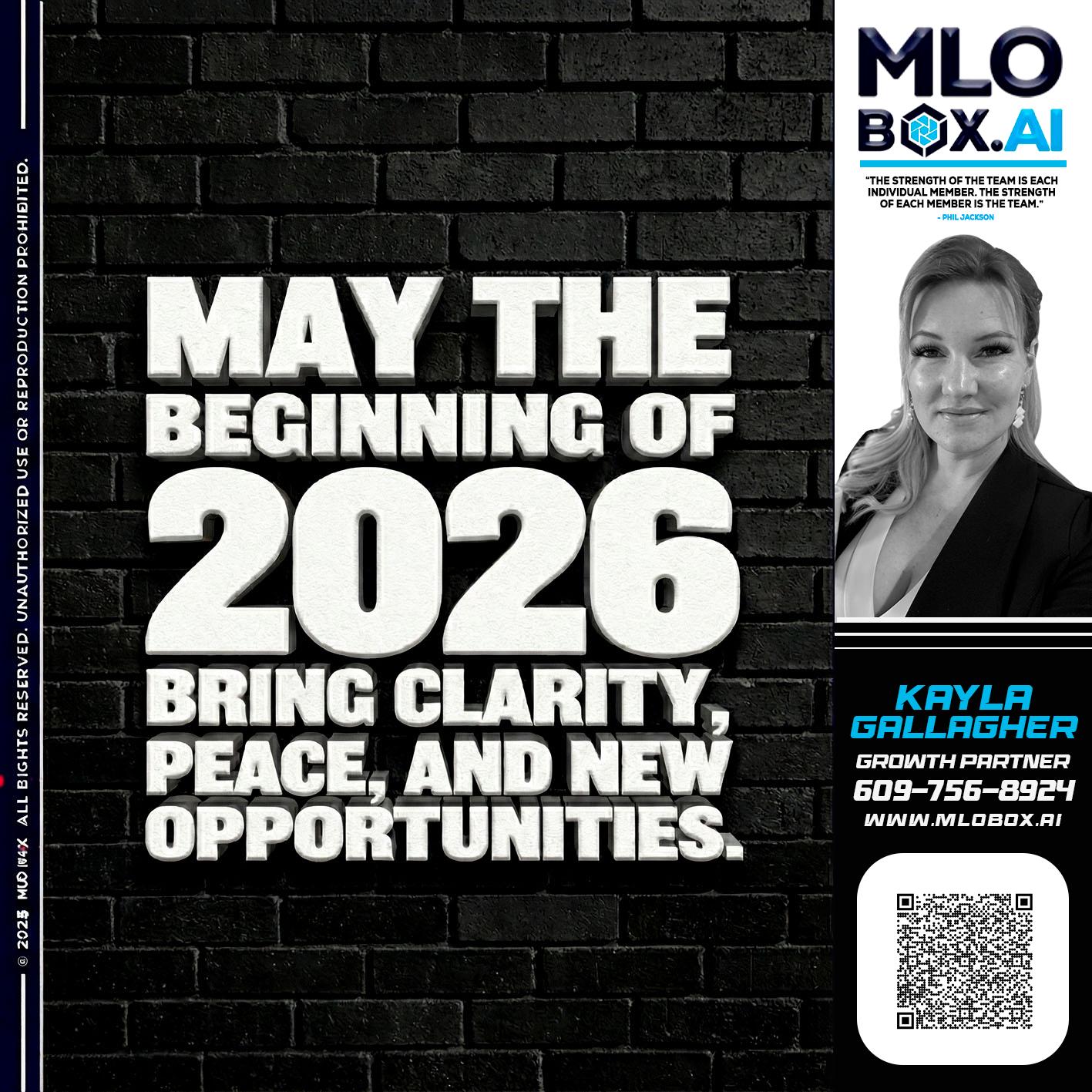 MAY THE 2026 - Kayla Gallagher -Mortgage Loan Officer