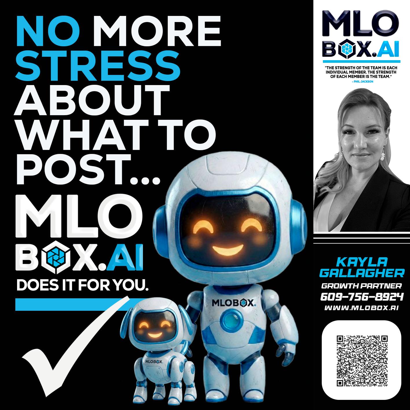 NO MORE STRESS - Kayla Gallagher -Mortgage Loan Officer