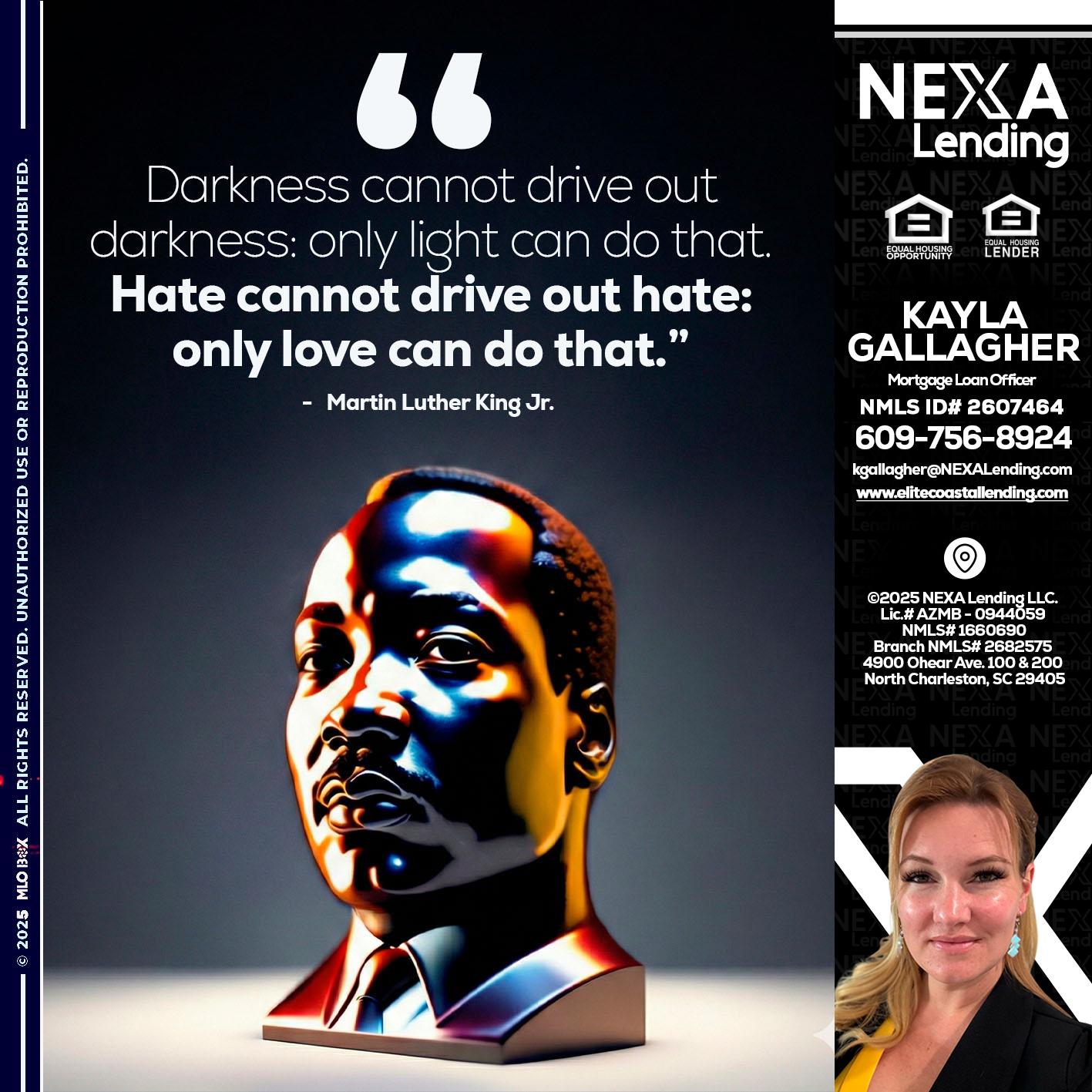 MLK 2026 - Kayla Gallagher -Mortgage Loan Officer