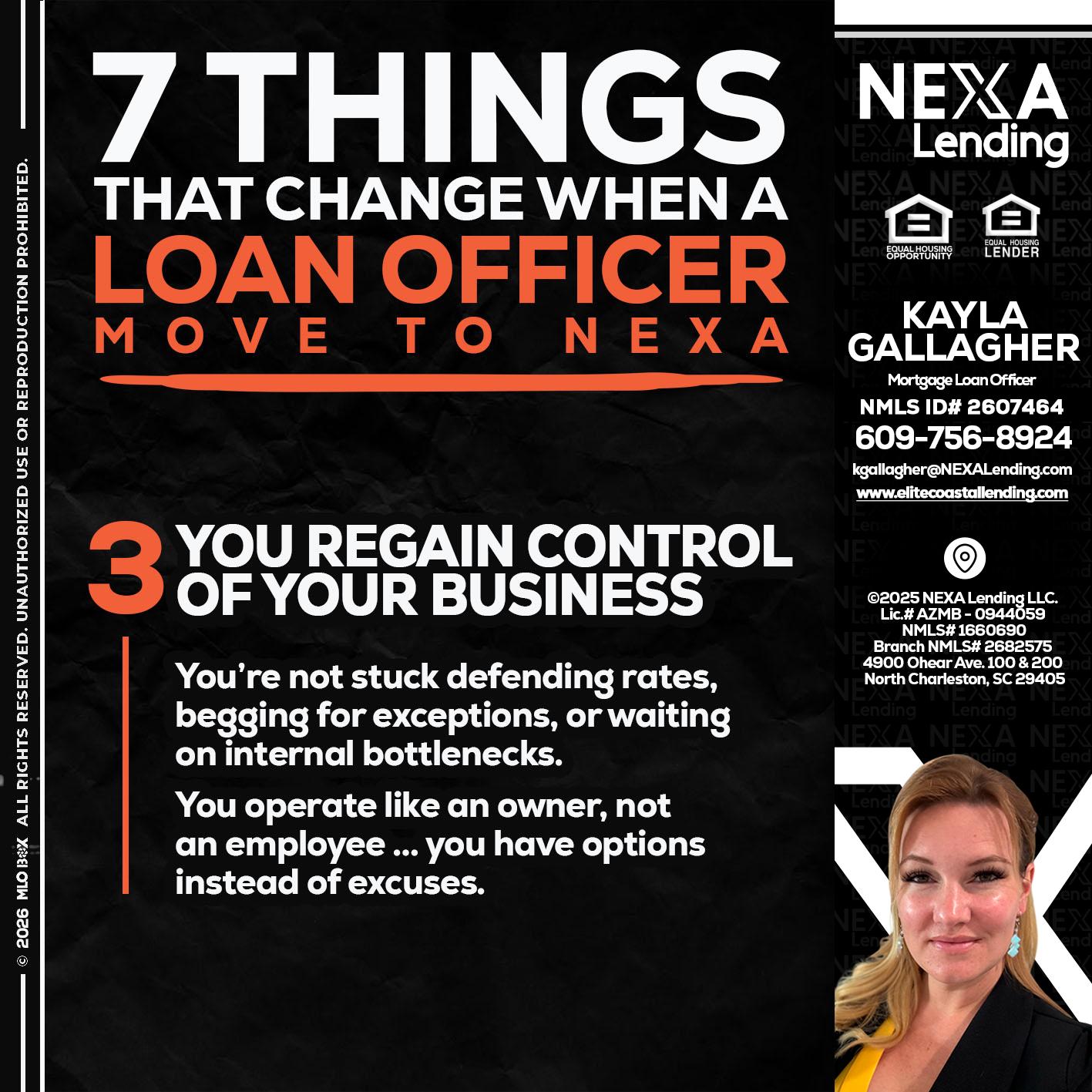 7 things (3) - Kayla Gallagher -Mortgage Loan Officer