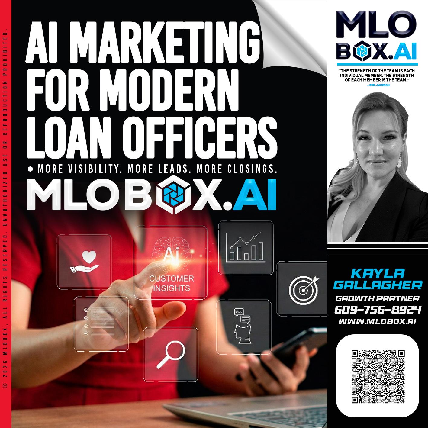 AI MARKETING - Kayla Gallagher -Mortgage Loan Officer