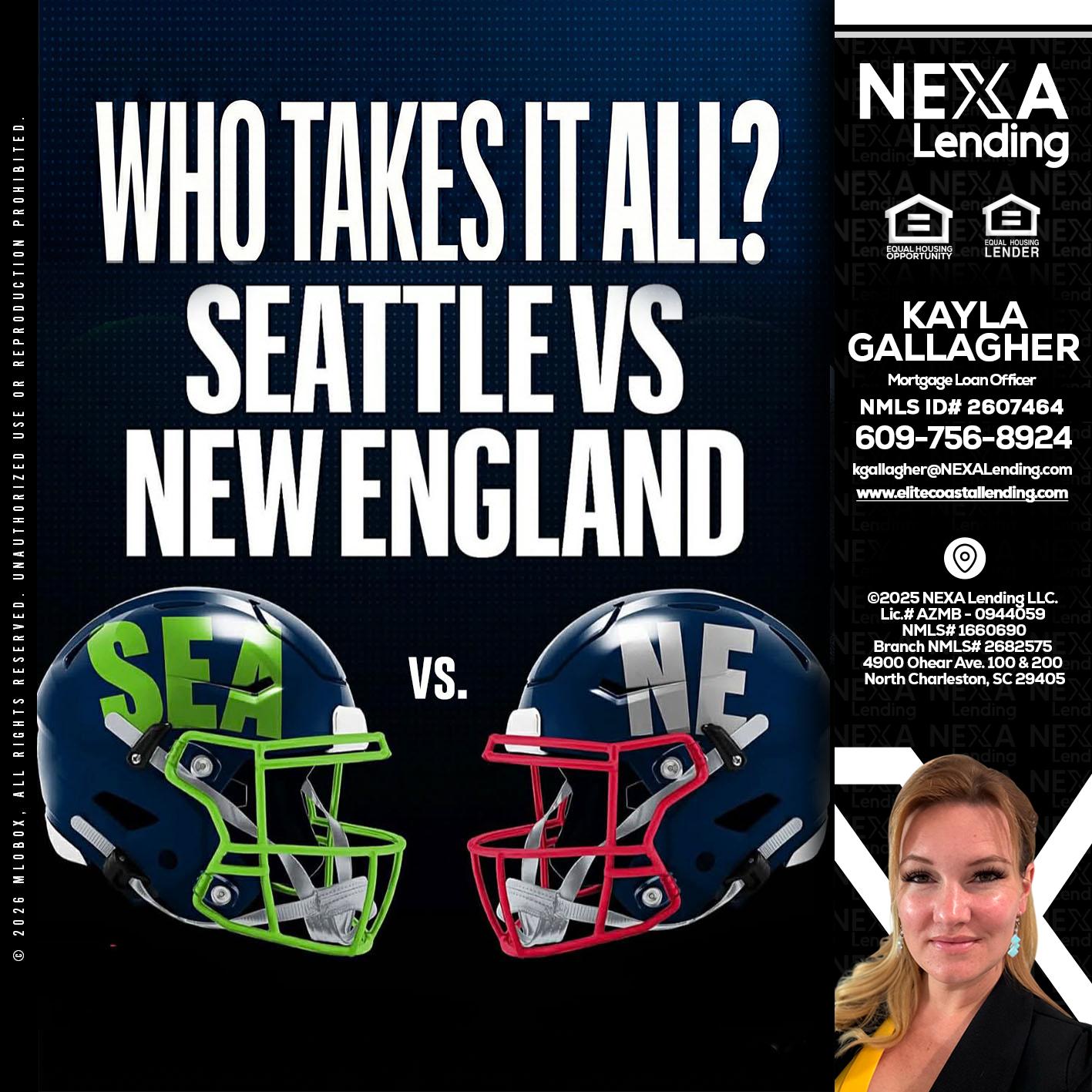 WHO TAKE IT ALL? - Kayla Gallagher -Mortgage Loan Officer