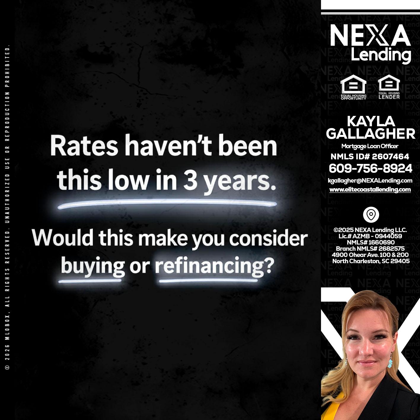 RATES HAVEN'T - Kayla Gallagher -Mortgage Loan Officer