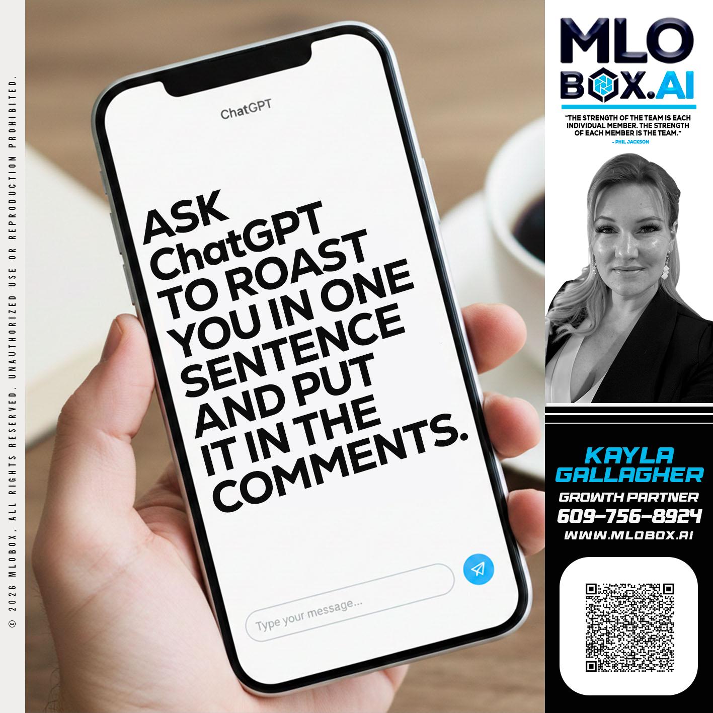 ASK CHAT GPT - Kayla Gallagher -Mortgage Loan Officer