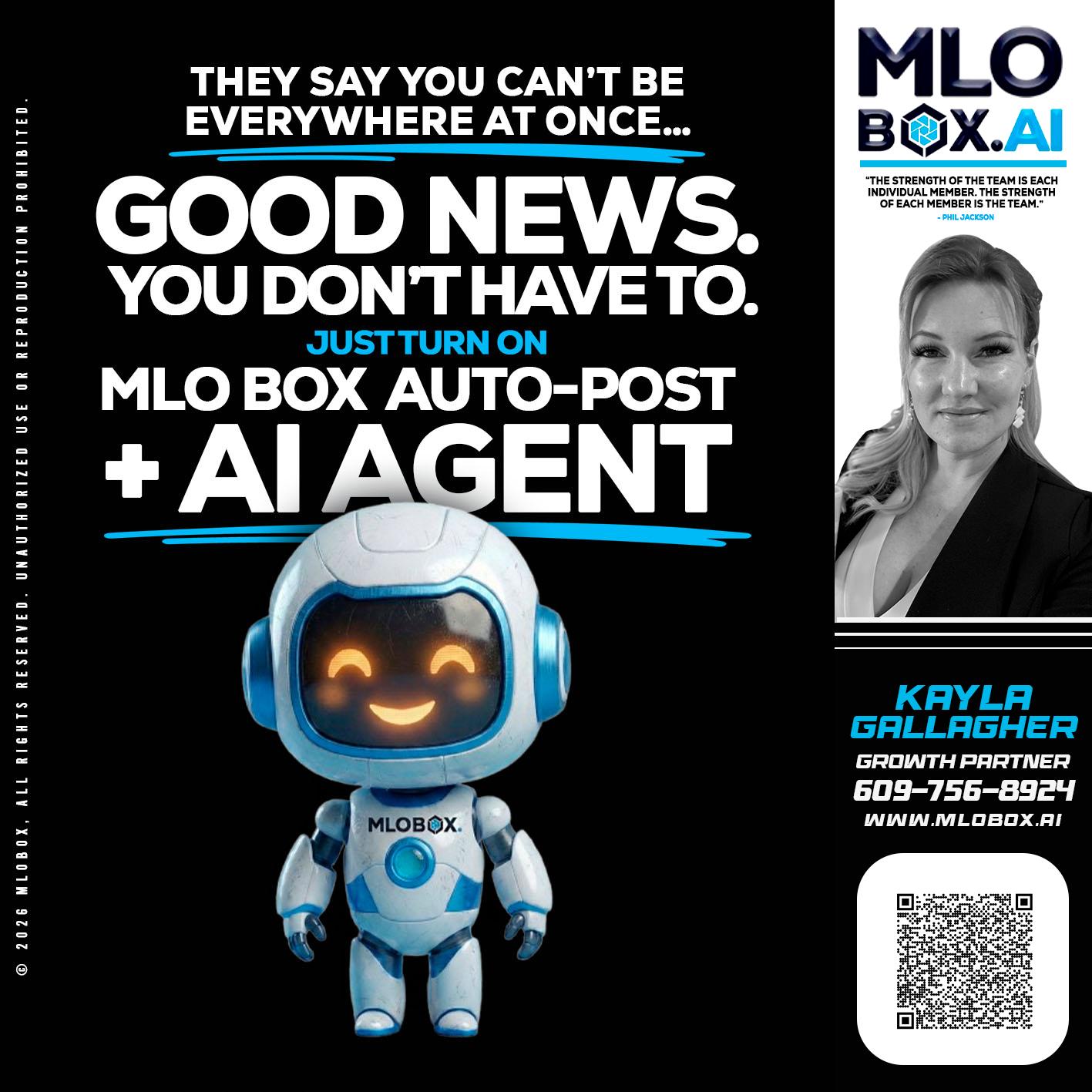 GOOD NEWS - Kayla Gallagher -Mortgage Loan Officer