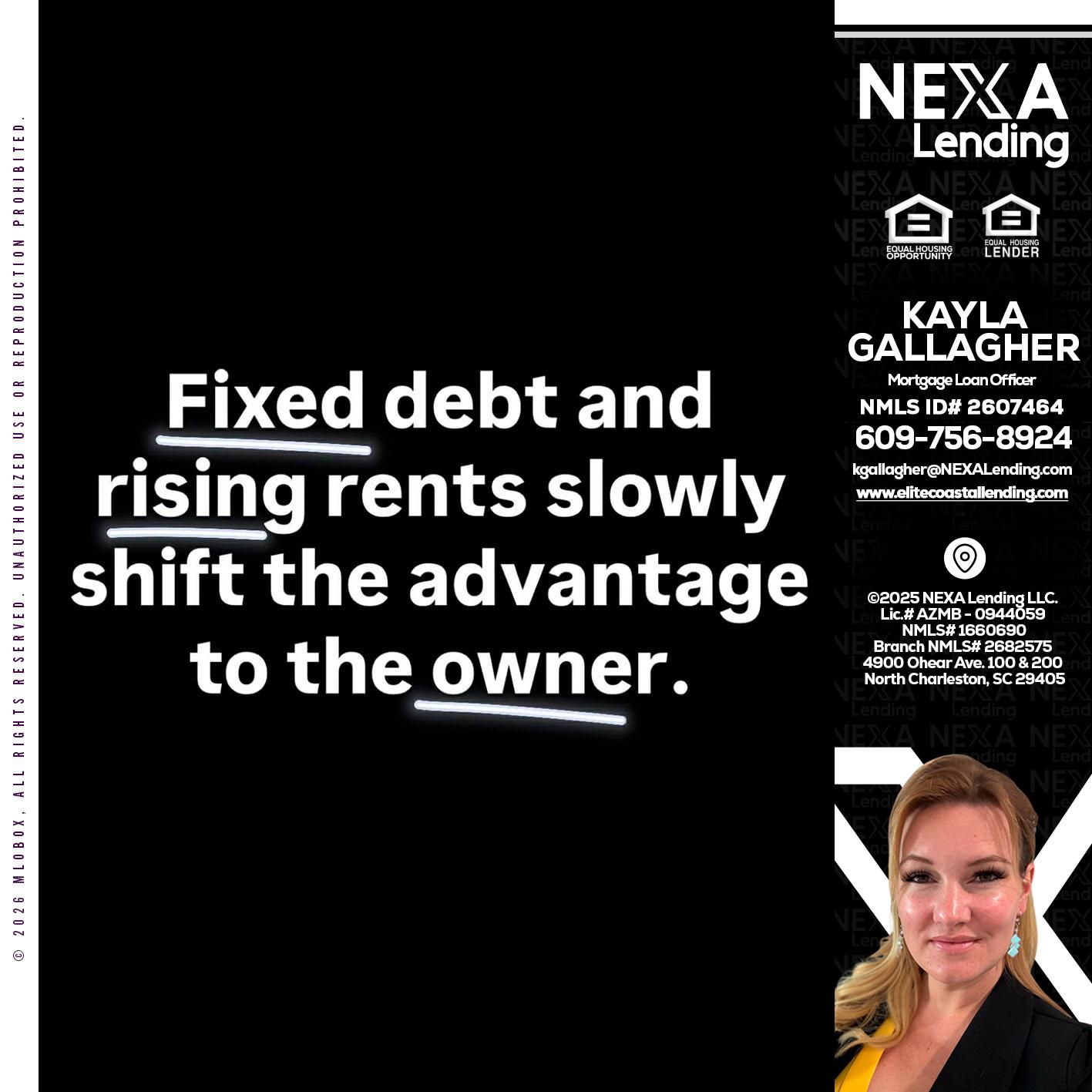 FIXED DEBT - Kayla Gallagher -Mortgage Loan Officer