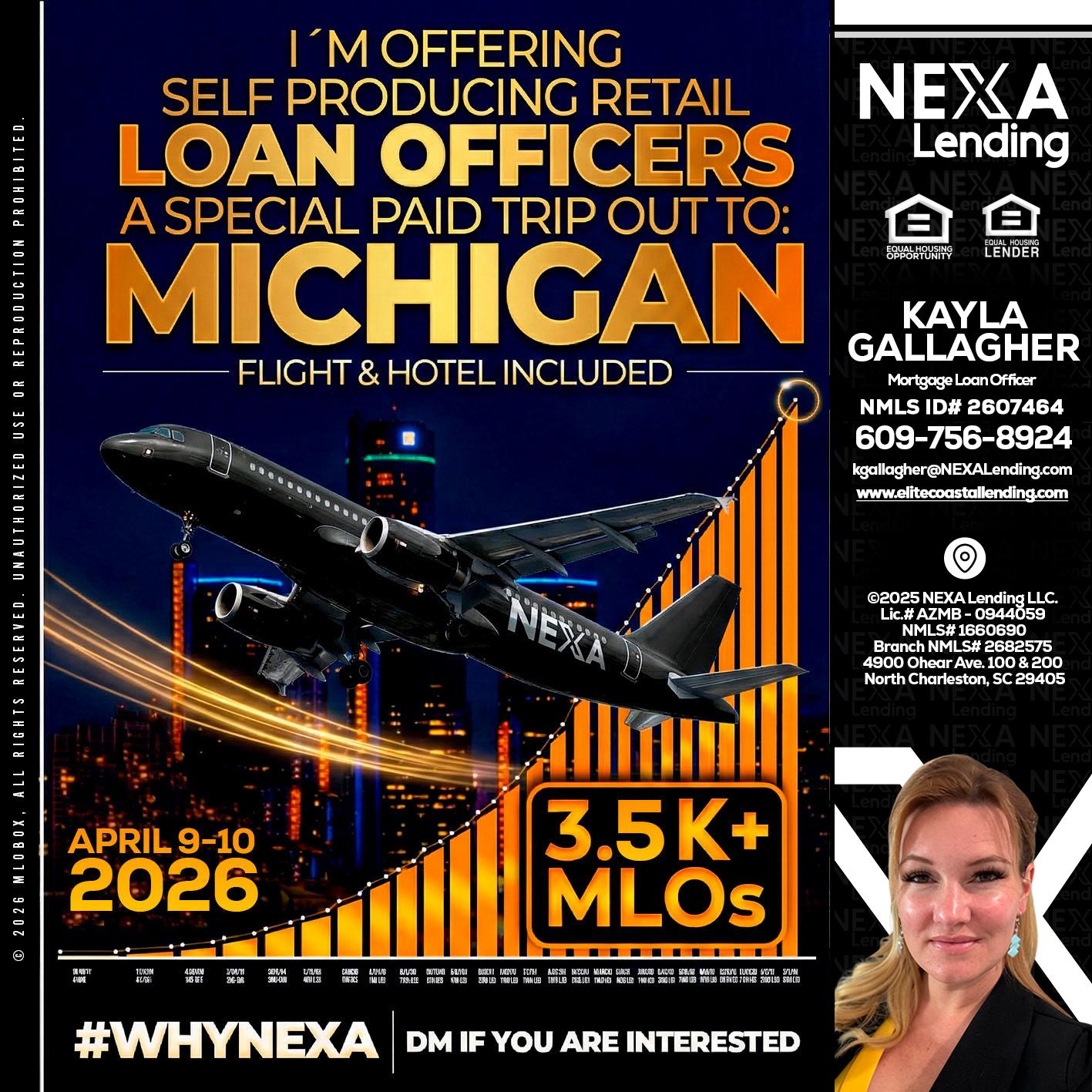 3.5K - Kayla Gallagher -Mortgage Loan Officer