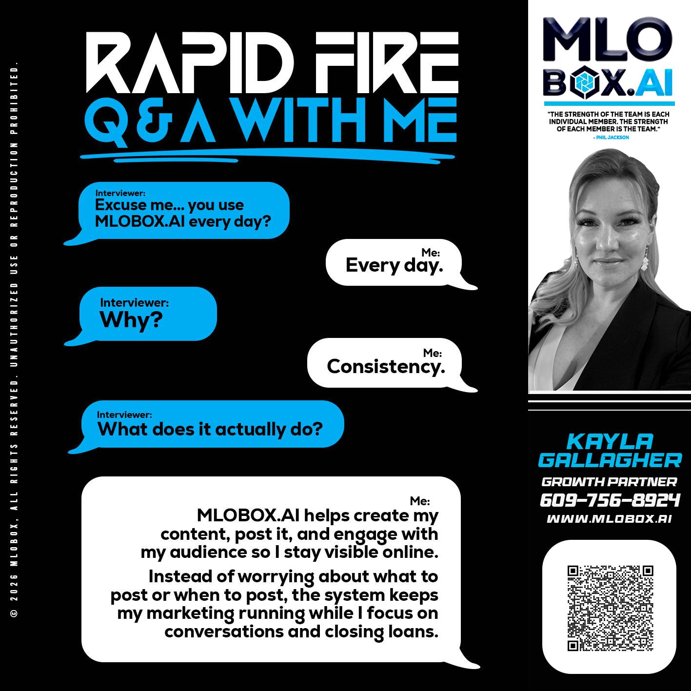RAPID Q&A - Kayla Gallagher -Mortgage Loan Officer