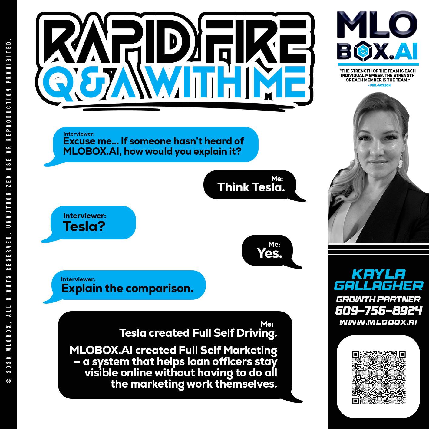 RAPID FIRE Q&A - Kayla Gallagher -Mortgage Loan Officer