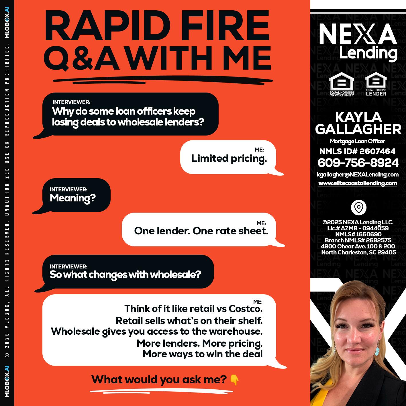 Q&A - Kayla Gallagher -Mortgage Loan Officer