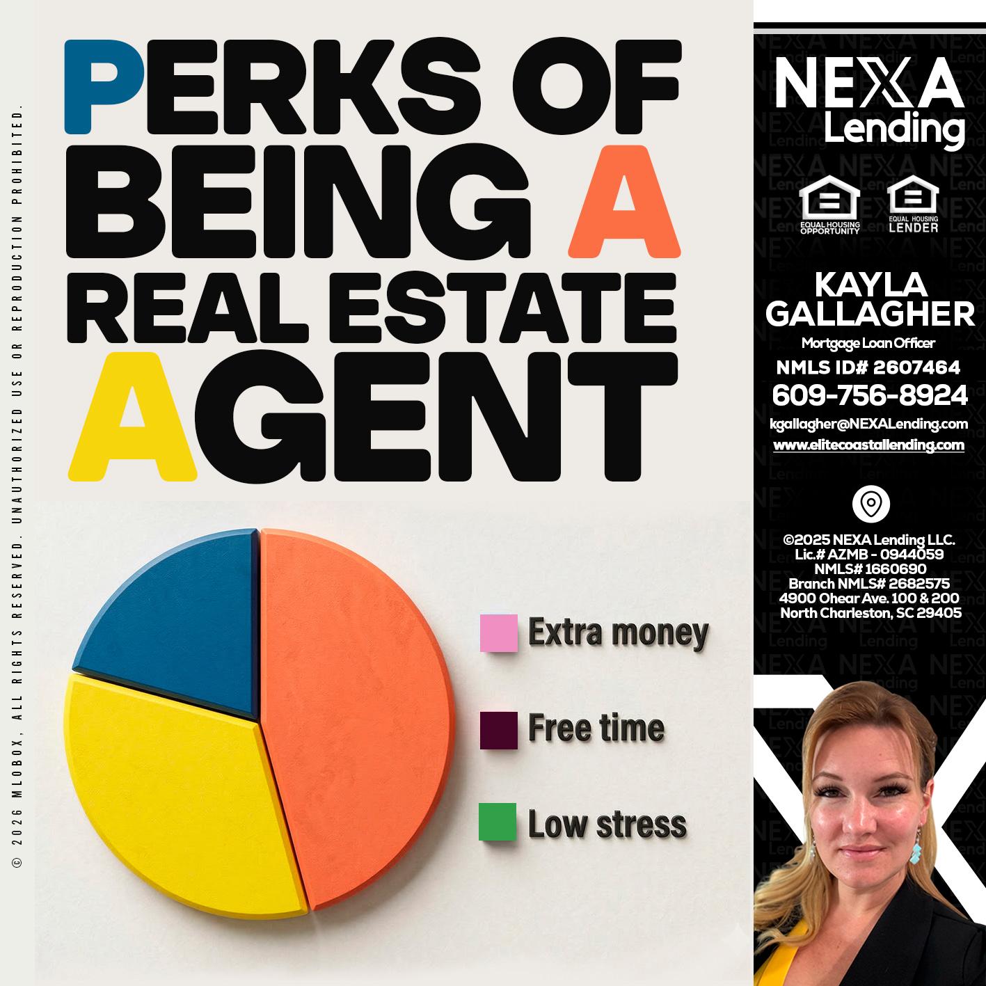 PERKS OF BEING - Kayla Gallagher -Mortgage Loan Officer