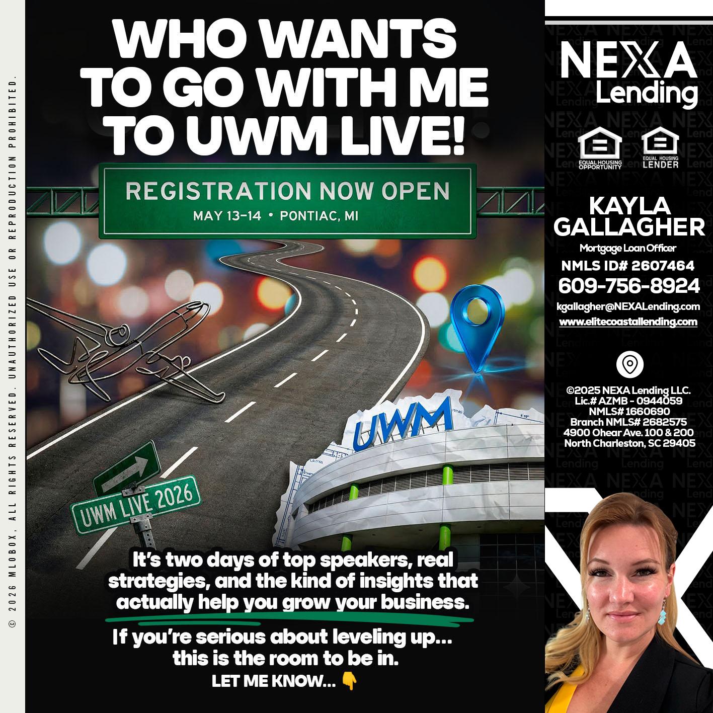 WHO WANTS - Kayla Gallagher -Mortgage Loan Officer