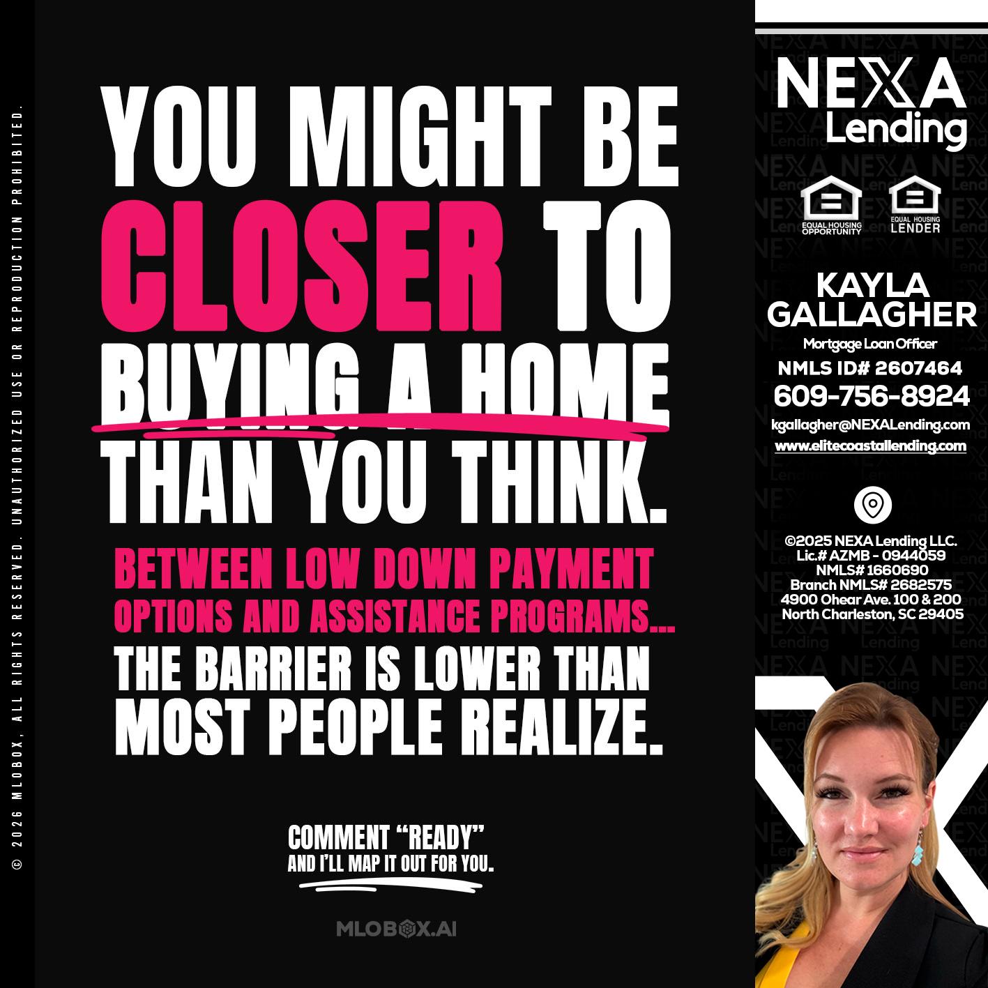 YOU MIGHT BE - Kayla Gallagher -Mortgage Loan Officer