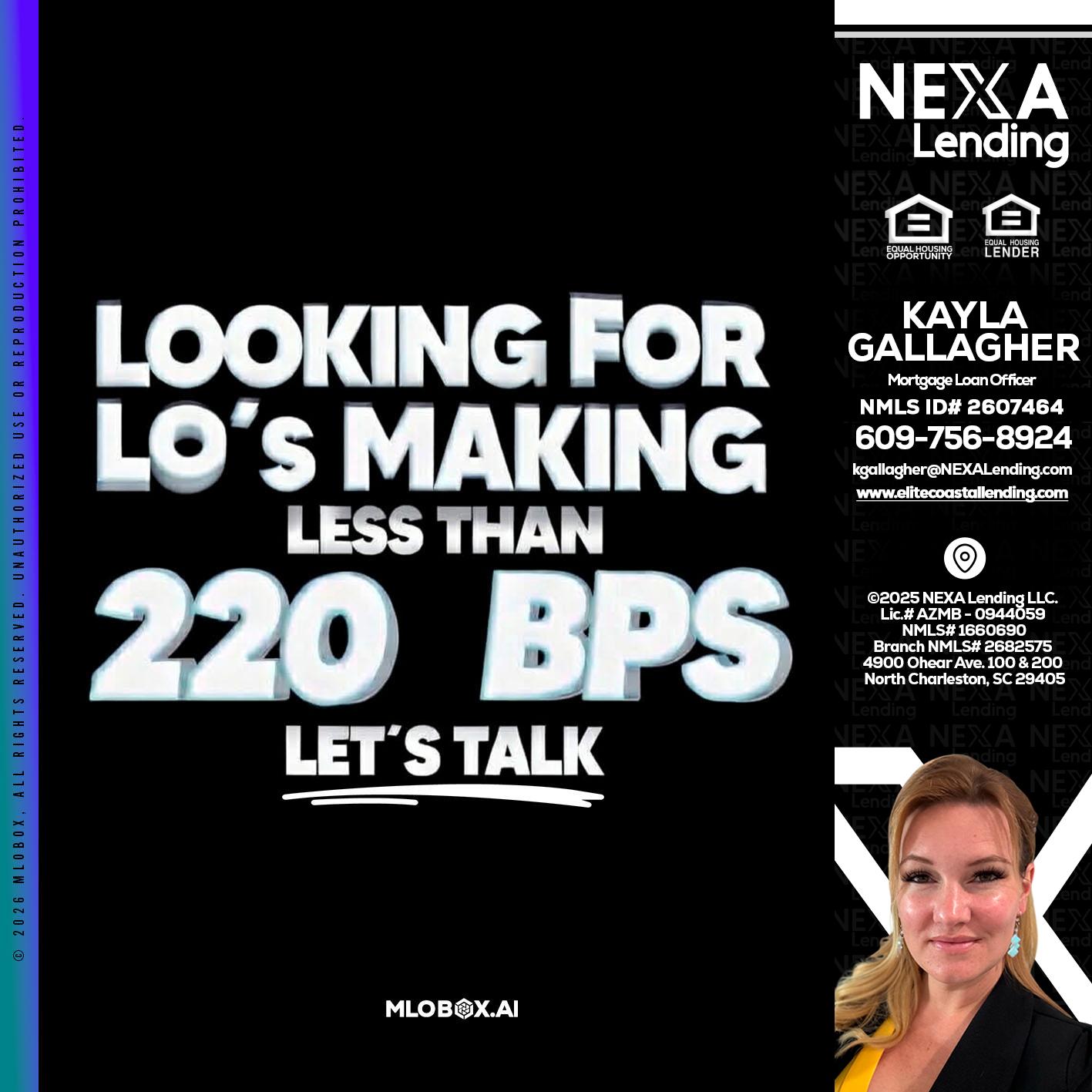 LOOKING FOR - Kayla Gallagher -Mortgage Loan Officer