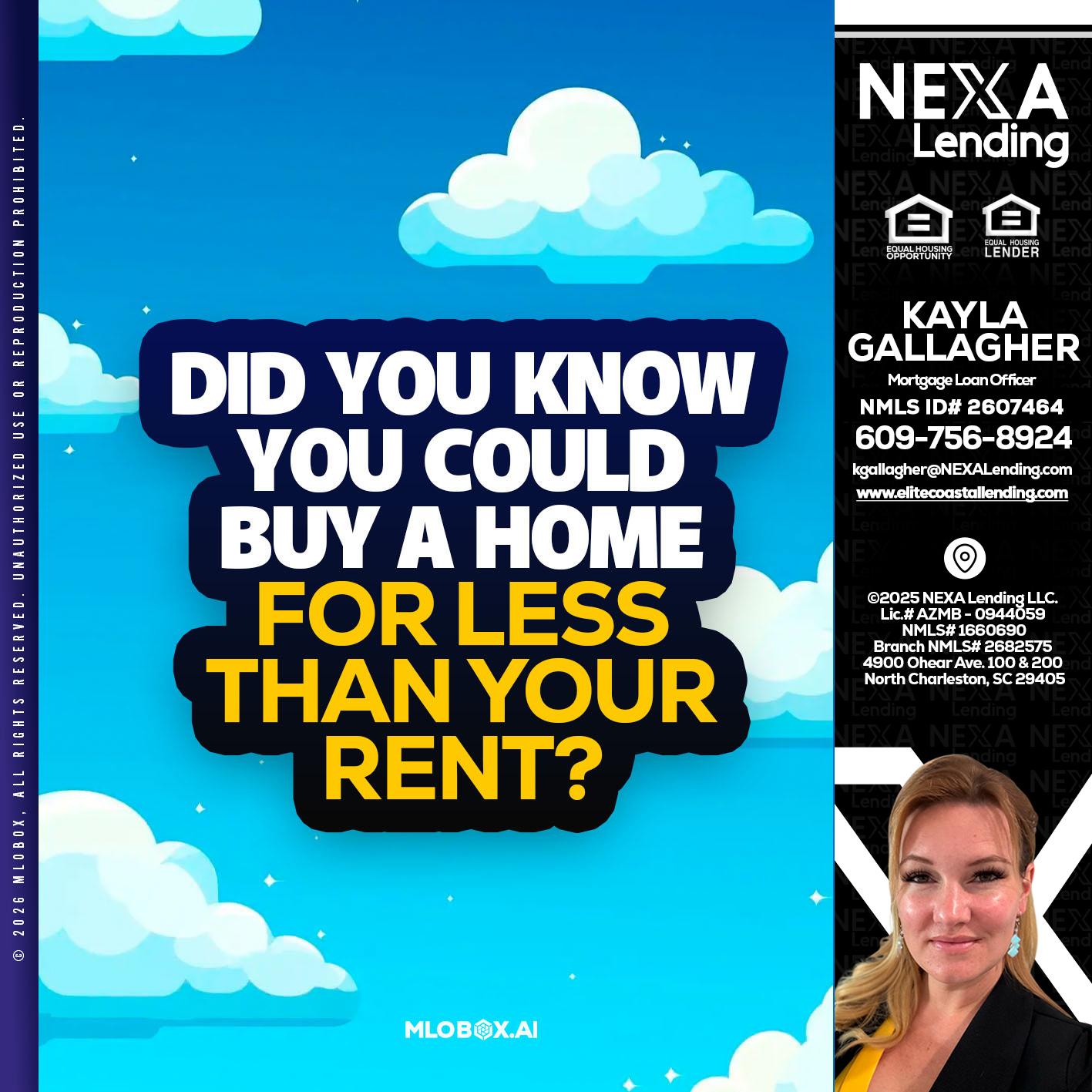 DID YOU KNOW - Kayla Gallagher -Mortgage Loan Officer