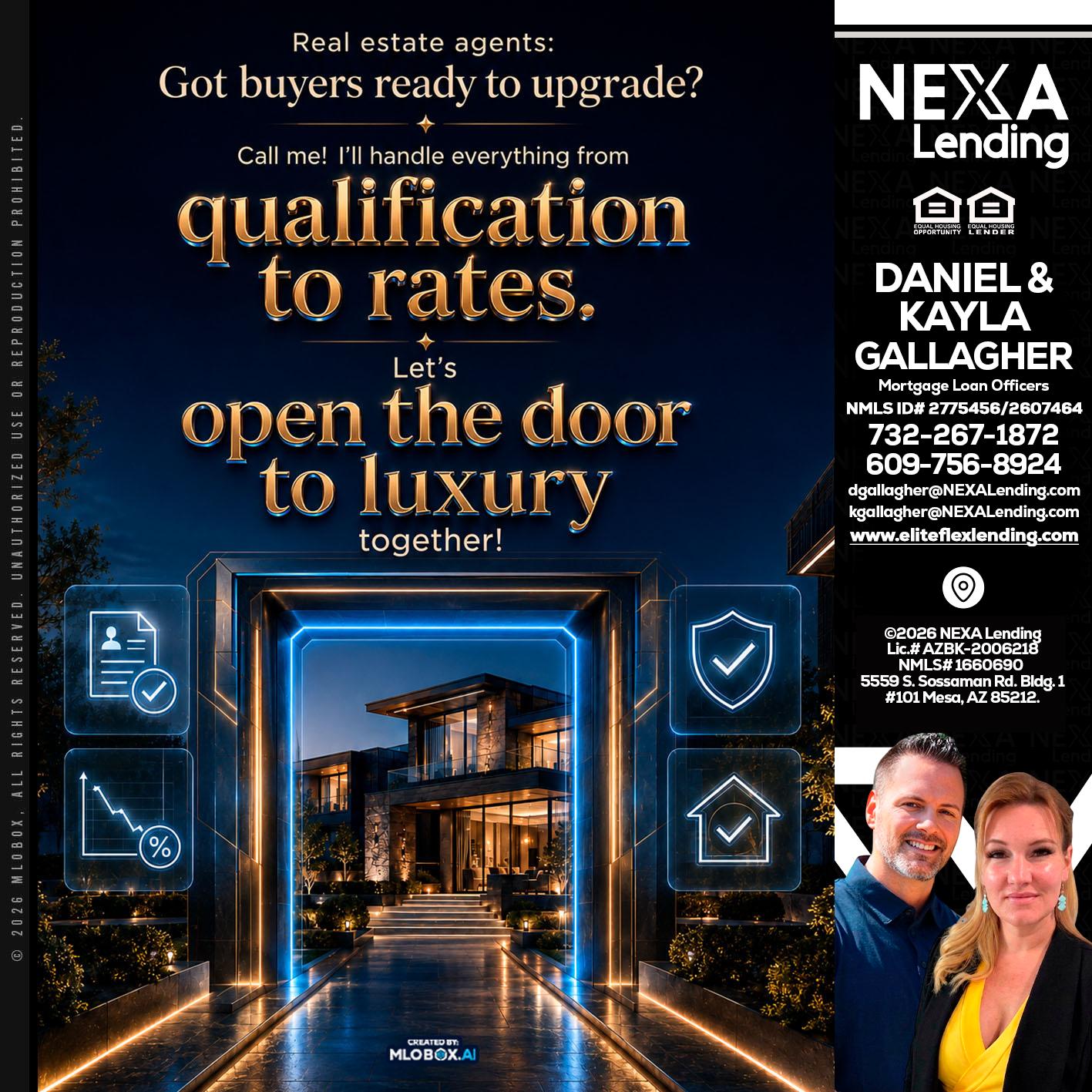 QUALIFICATION TO RATES - Kayla Gallagher -Mortgage Loan Officer