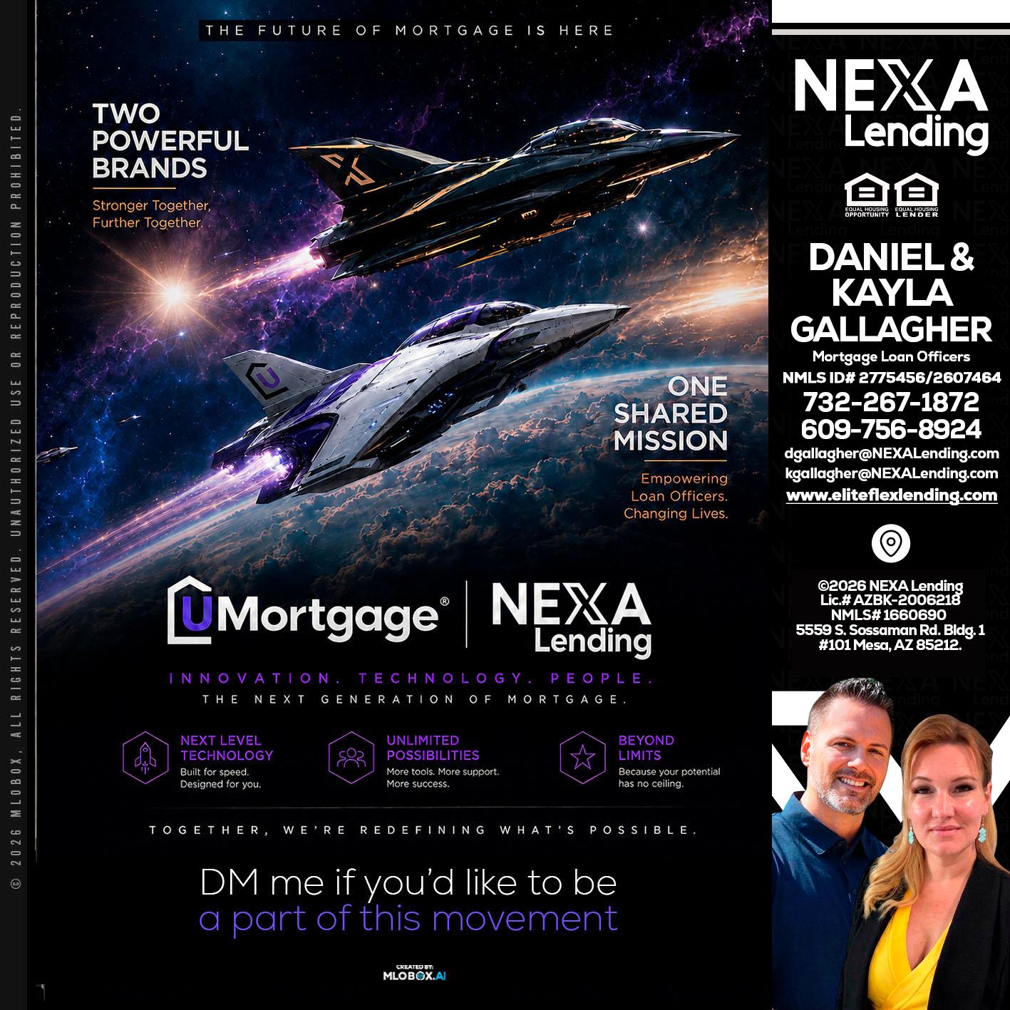 U Mortgage + NEXA lending - Kayla Gallagher -Mortgage Loan Officer
