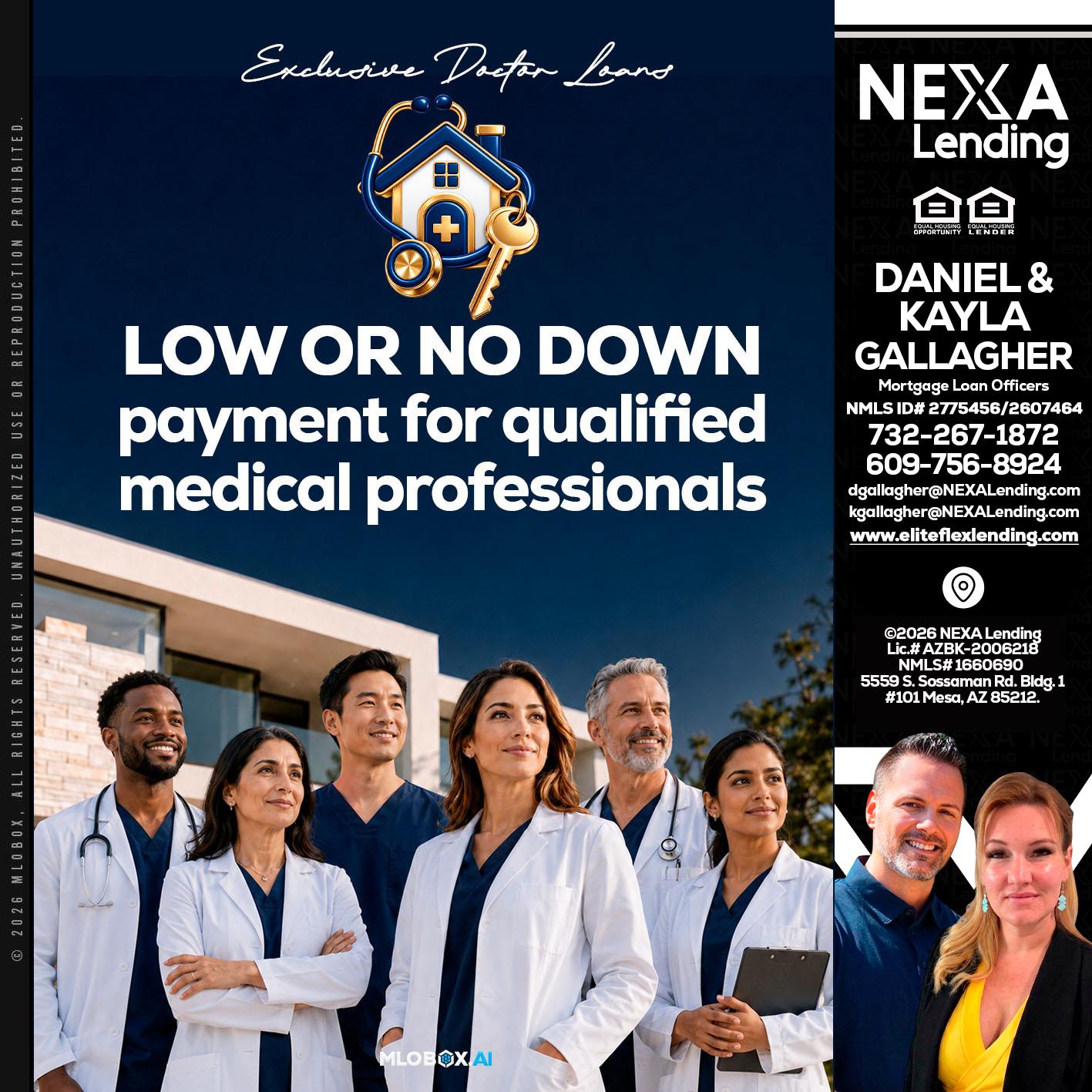 DOCTOR LOANS - Kayla Gallagher -Mortgage Loan Officer