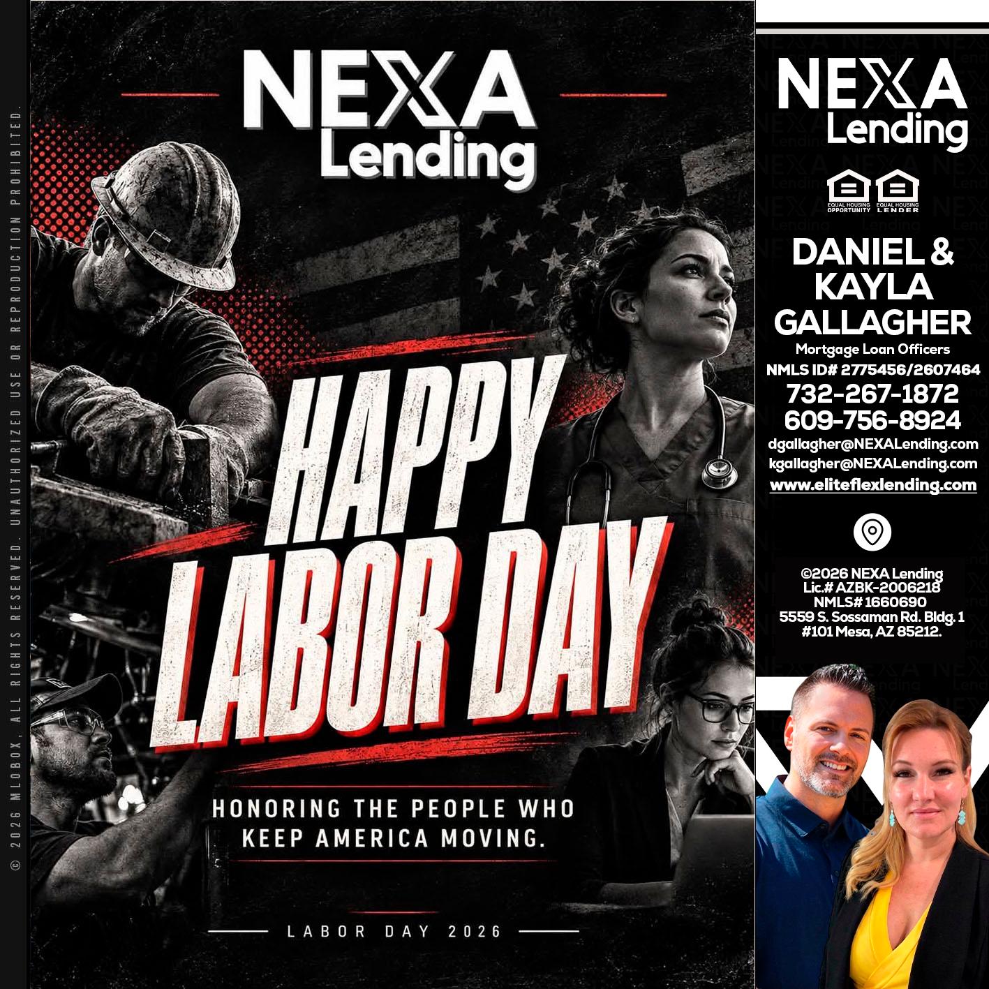 LABOR DAY - Kayla Gallagher -Mortgage Loan Officer