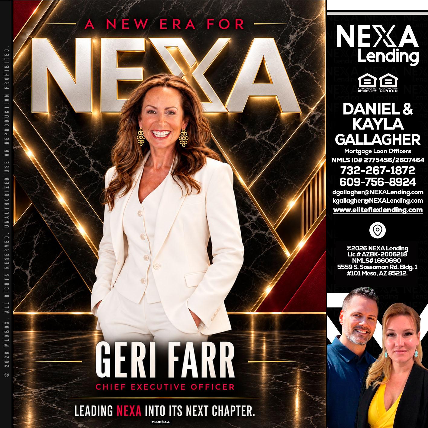 GERI FARR - Kayla Gallagher -Mortgage Loan Officer