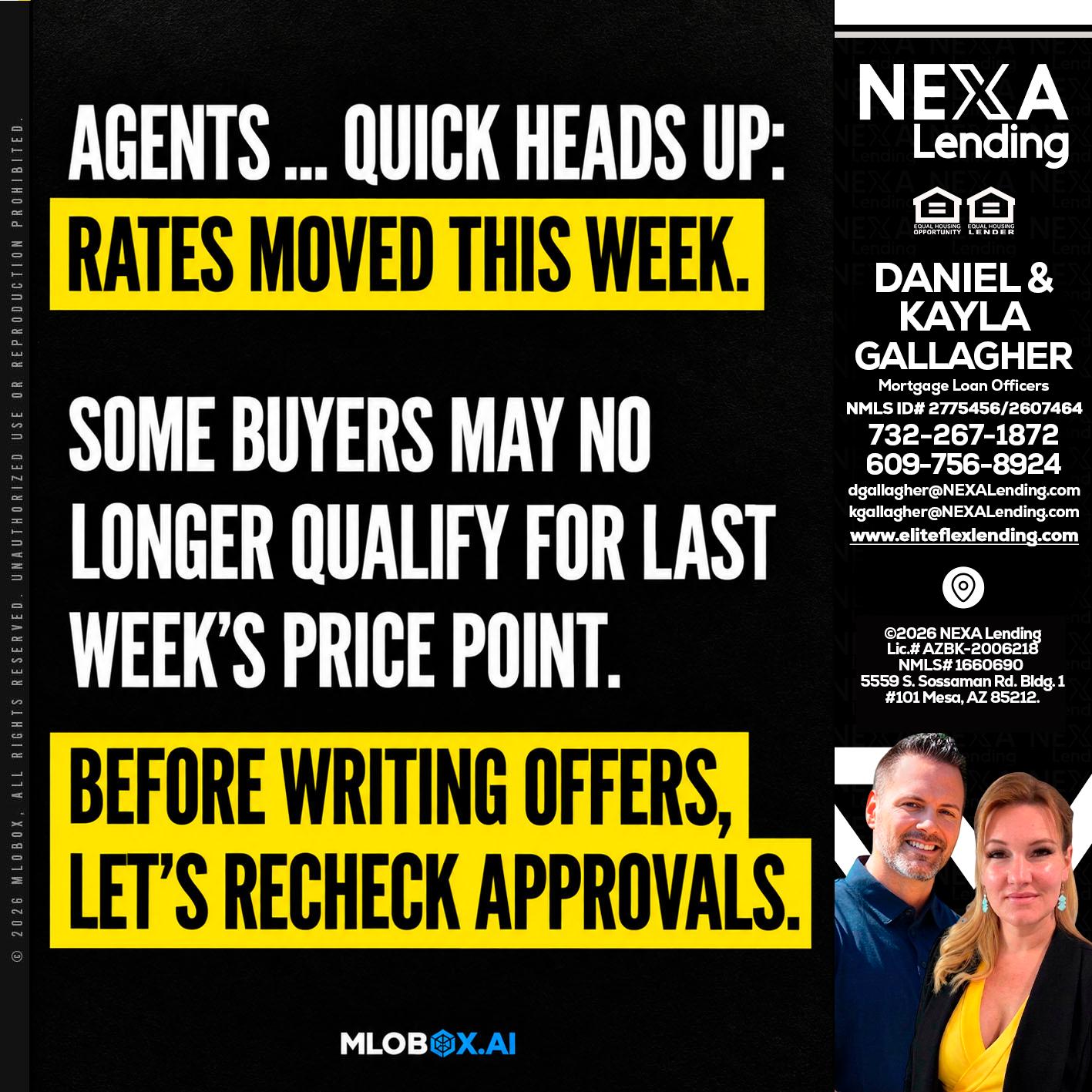 AGENTS QUICK - Kayla Gallagher -Mortgage Loan Officer