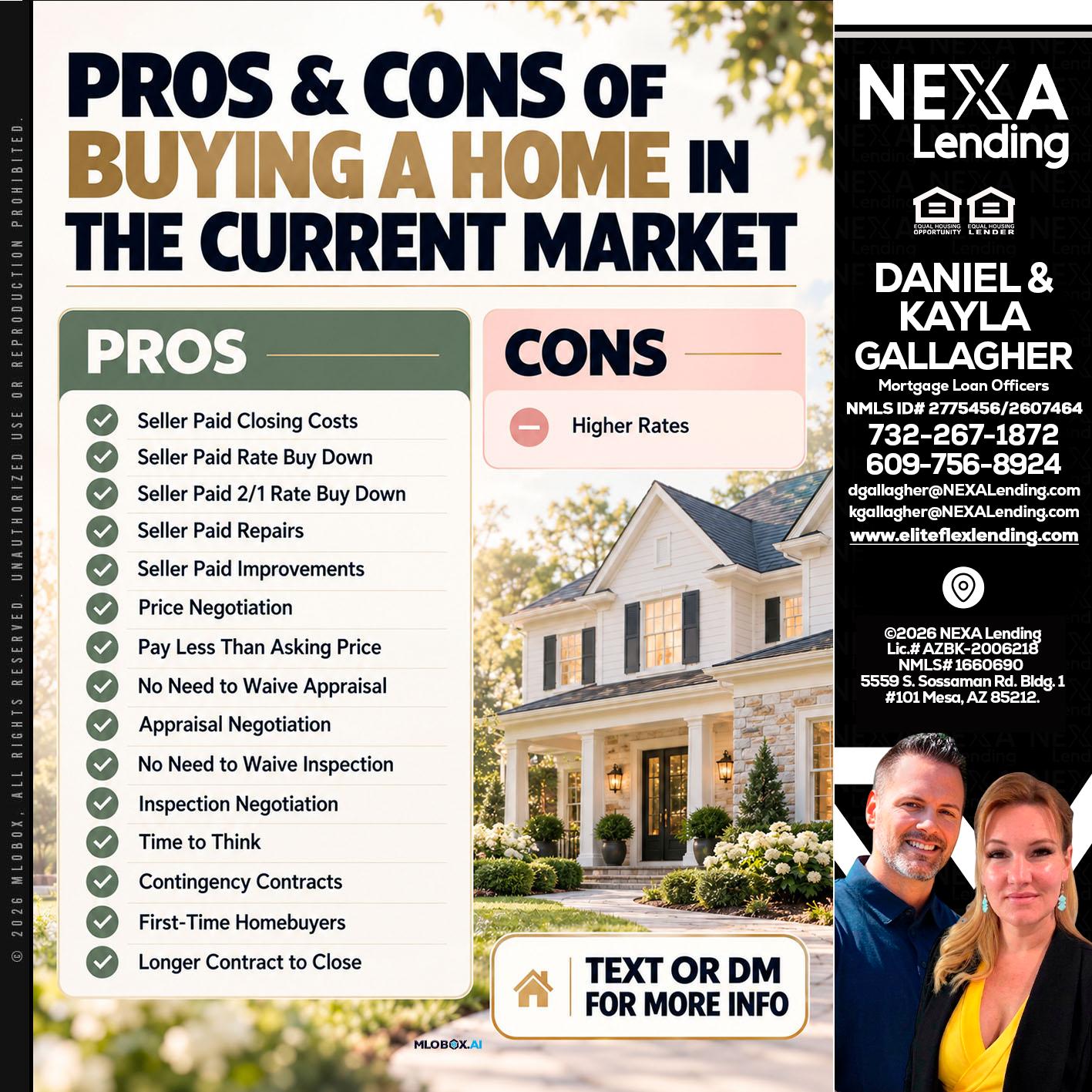 pros and cons - Kayla Gallagher -Mortgage Loan Officer