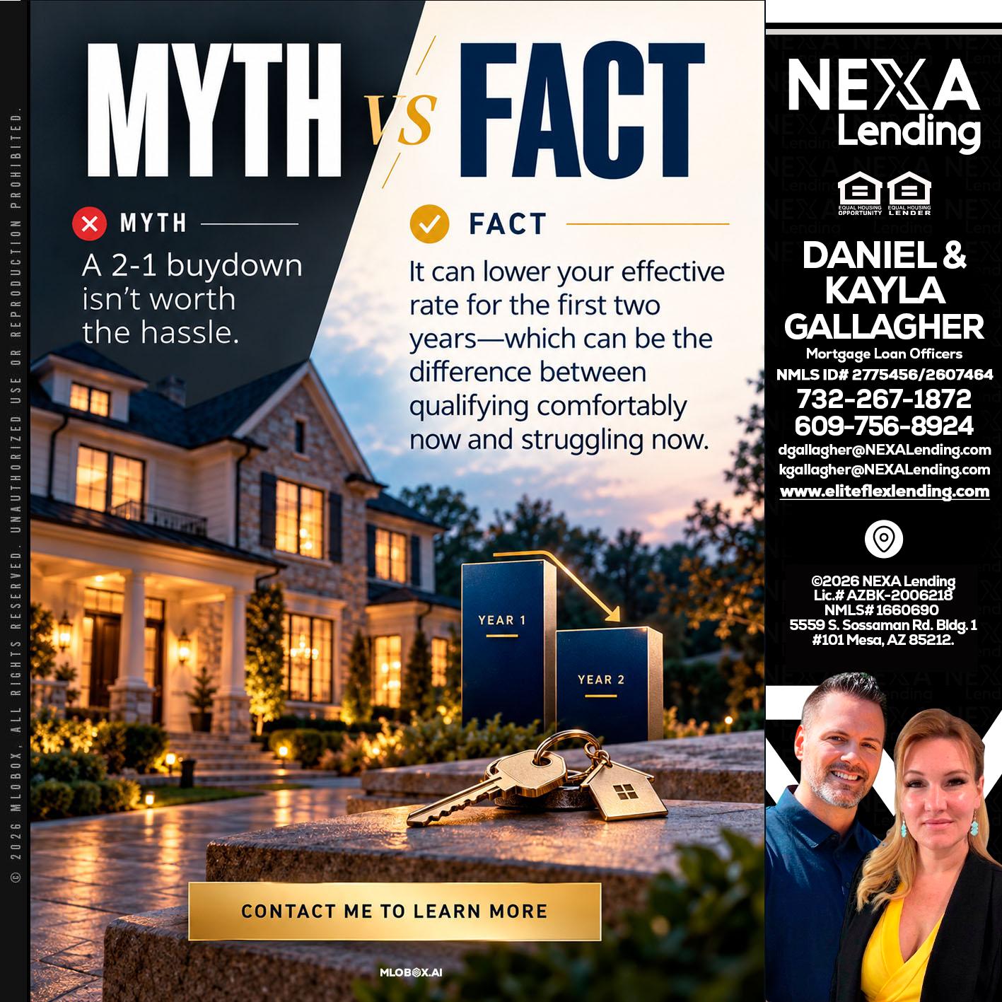 MYTH VS FACT - Kayla Gallagher -Mortgage Loan Officer