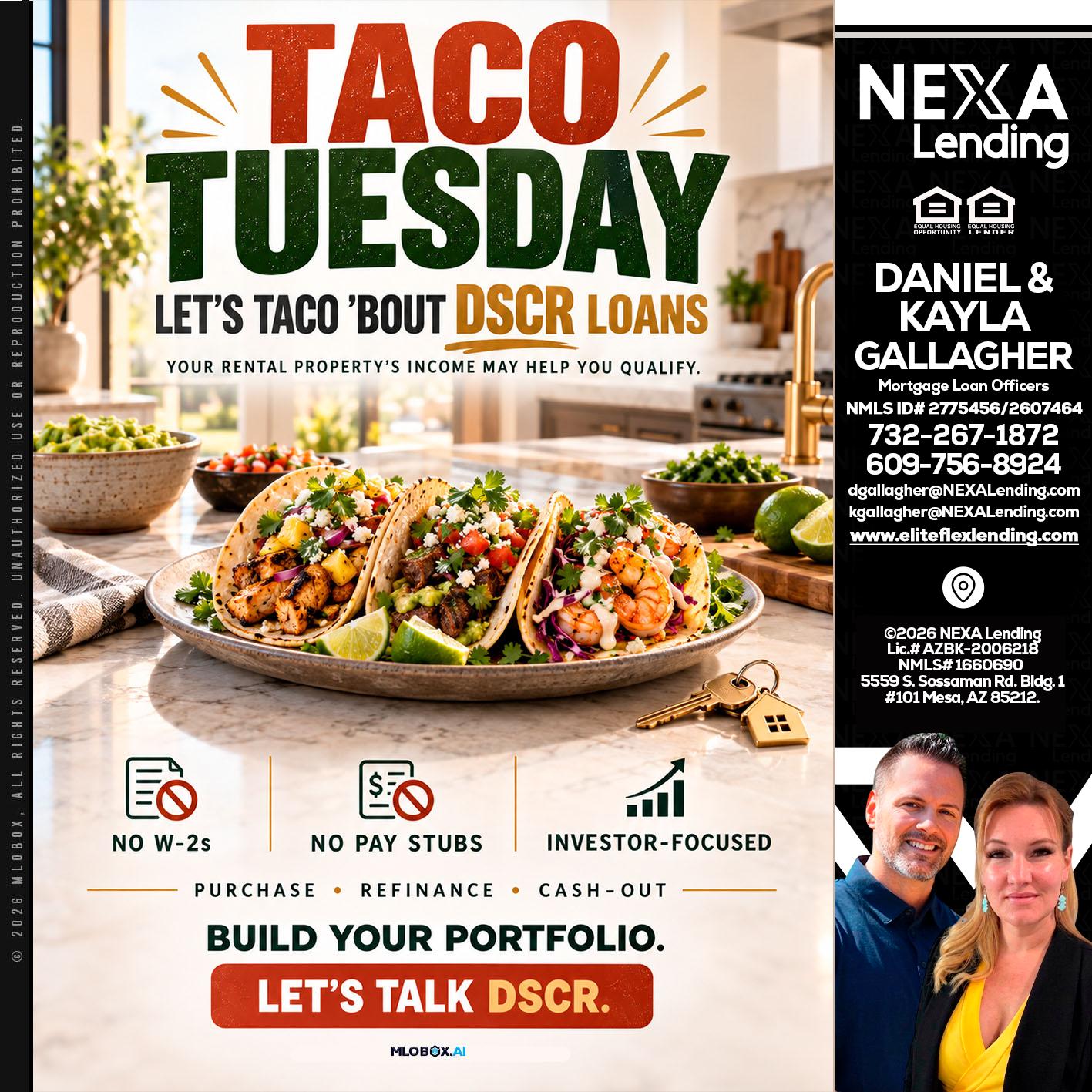 TACO TUESDAY - Kayla Gallagher -Mortgage Loan Officer