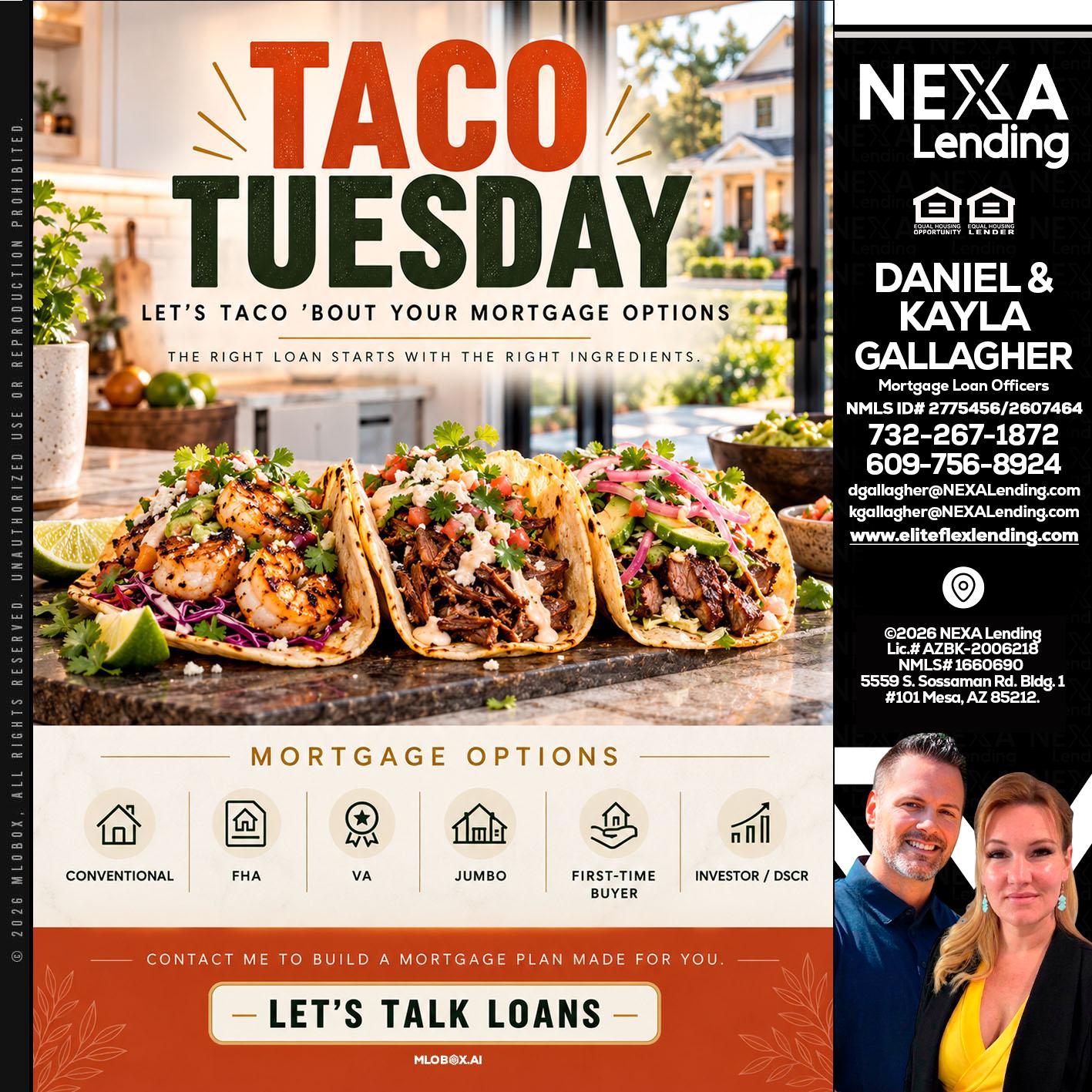 taco Tuesday - Kayla Gallagher -Mortgage Loan Officer