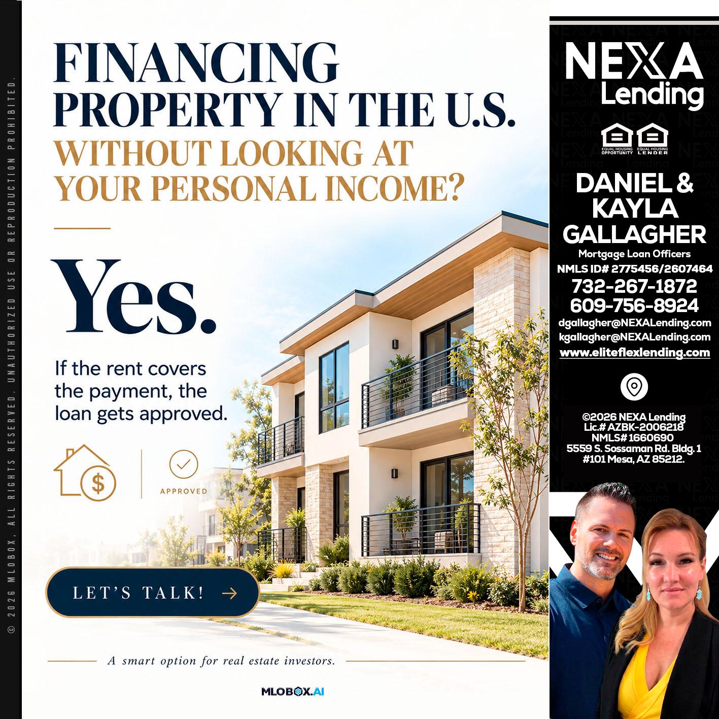 FINANCING - Kayla Gallagher -Mortgage Loan Officer