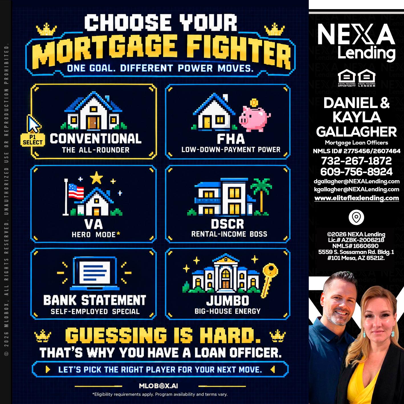 CHOOSE YOUR MORTGAGE - Kayla Gallagher -Mortgage Loan Officer